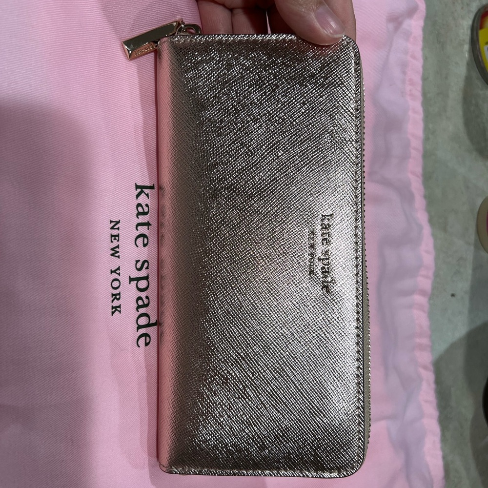 Kate Spade Gold Wallet